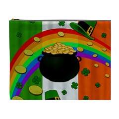 Pot Of Gold Cosmetic Bag (xl) by Valentinaart