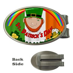 St  Patricks Day  Money Clips (oval)  by Valentinaart