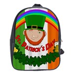 St. Patricks day  School Bags (XL)  Front