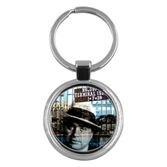 Al Capone  Key Chains (round)  by Valentinaart