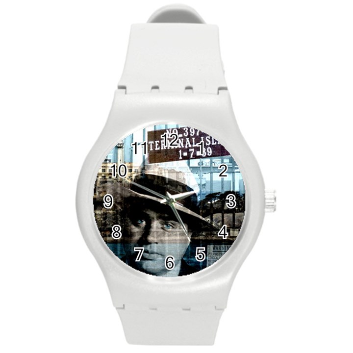 Al Capone  Round Plastic Sport Watch (M)