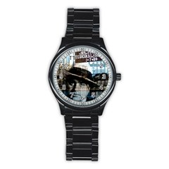 Al Capone  Stainless Steel Round Watch