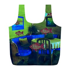 Natural habitat Full Print Recycle Bags (L) 