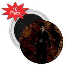 Charlie Chaplin  2 25  Magnets (10 Pack)  by Valentinaart