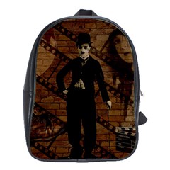 Charlie Chaplin  School Bags (xl) 