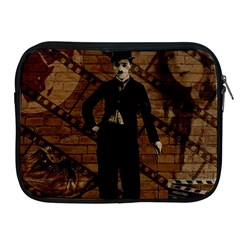 Charlie Chaplin  Apple Ipad 2/3/4 Zipper Cases by Valentinaart