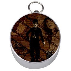 Charlie Chaplin  Silver Compasses by Valentinaart