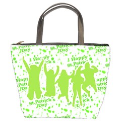 Saint Patrick Motif Bucket Bags by dflcprints