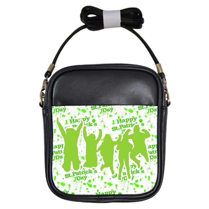 Saint Patrick Motif Girls Sling Bags