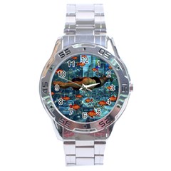 Urban Swimmers   Stainless Steel Analogue Watch by Valentinaart