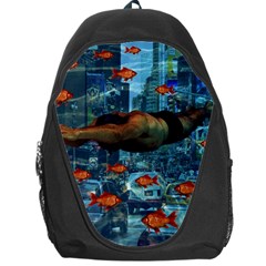 Urban Swimmers   Backpack Bag by Valentinaart