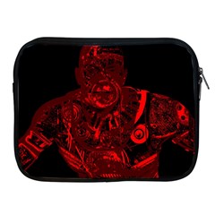 Warrior - Red Apple Ipad 2/3/4 Zipper Cases by Valentinaart