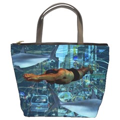 Urban Swimmers   Bucket Bags by Valentinaart