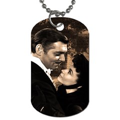 Gone With The Wind Dog Tag (one Side) by Valentinaart