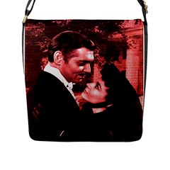 Gone With The Wind Flap Messenger Bag (l)  by Valentinaart