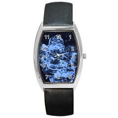 Blue Angel Barrel Style Metal Watch by Valentinaart