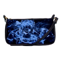 Blue Angel Shoulder Clutch Bags by Valentinaart