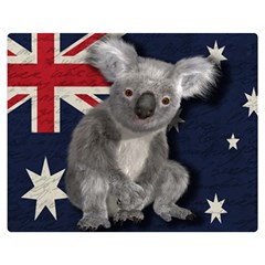 Australia  Double Sided Flano Blanket (medium)  by Valentinaart