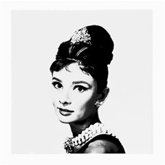 Audrey Hepburn Medium Glasses Cloth (2-side) by Valentinaart