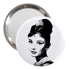 Audrey Hepburn 3  Handbag Mirrors by Valentinaart