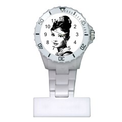 Audrey Hepburn Plastic Nurses Watch by Valentinaart