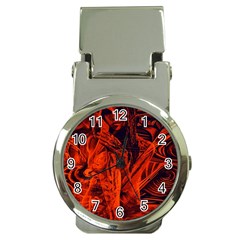 Red girl Money Clip Watches