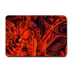 Red girl Small Doormat 