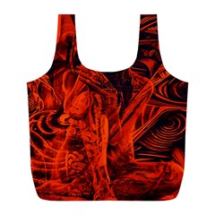 Red girl Full Print Recycle Bags (L) 