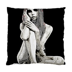 Stone Girl Standard Cushion Case (two Sides) by Valentinaart