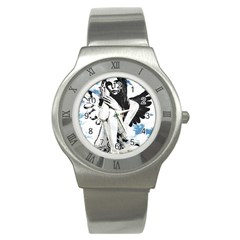 Angel Stainless Steel Watch by Valentinaart