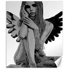 Stone Angel Canvas 20  X 24   by Valentinaart