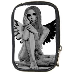 Stone Angel Compact Camera Cases by Valentinaart