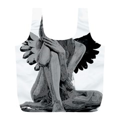 Stone Angel Full Print Recycle Bags (l)  by Valentinaart