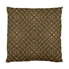 Wooden Ornamented Pattern Standard Cushion Case (two Sides) by dflcprints