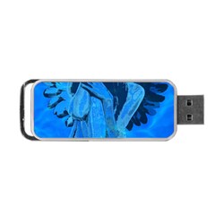 Underwater Angel Portable Usb Flash (two Sides) by Valentinaart