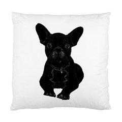 Bulldog Standard Cushion Case (one Side) by Valentinaart