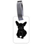 Bulldog Luggage Tags (One Side)  Front