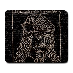 Count Vlad Dracula Large Mousepads by Valentinaart