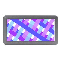 Geometric Plaid Gingham Diagonal Memory Card Reader (mini)