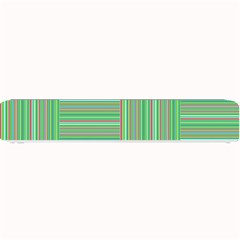 Geometric Pinstripes Shapes Hues Small Bar Mats by Simbadda