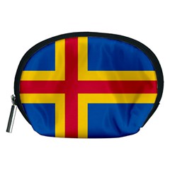 Flag Of Aland Accessory Pouches (medium)  by abbeyz71