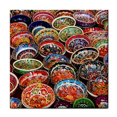 Art Background Bowl Ceramic Color Face Towel