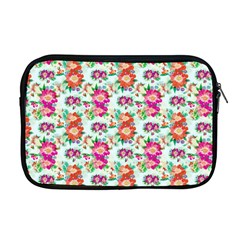 Floral Flower Pattern Seamless Apple Macbook Pro 17  Zipper Case by Simbadda