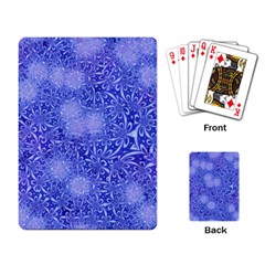 Retro Flower Pattern Design Batik Playing Card by Simbadda