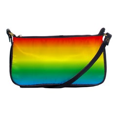 Rainbow Background Colourful Shoulder Clutch Bags