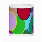 Dots Circles Colorful Unique Morph Mugs Center