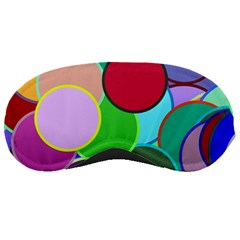 Dots Circles Colorful Unique Sleeping Masks