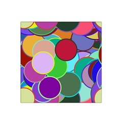 Dots Circles Colorful Unique Satin Bandana Scarf