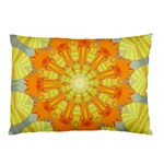 Sunshine Sunny Sun Abstract Yellow Pillow Case (Two Sides) Front