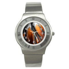 Fractal Structure Mathematics Stainless Steel Watch by Simbadda